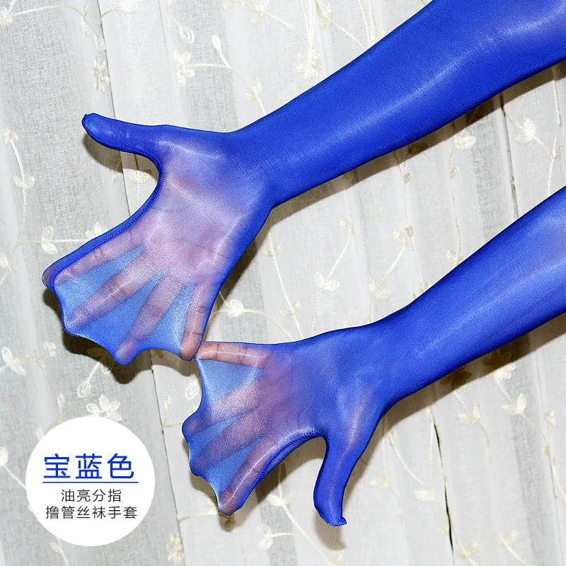 Knowhere DJ Lace Thin Breathable Long Gloves (T313)