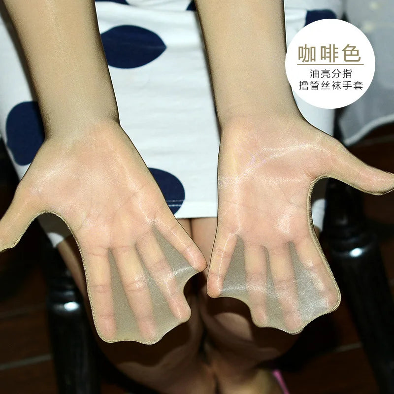 Knowhere DJ Lace Thin Breathable Long Gloves (T313)