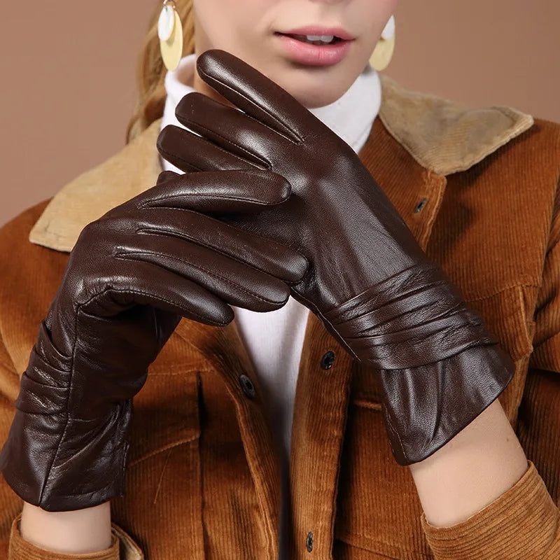 Knowhere AML Motorcycle Leather Gloves (G570)