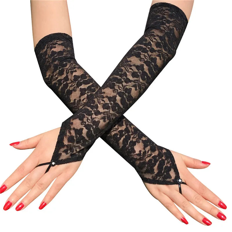 Knowhere Floral Mittens Fingerless Gloves