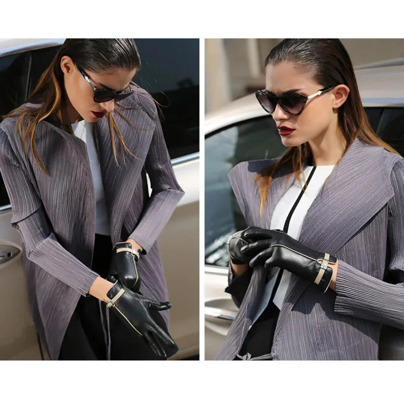 Knowhere AML Motorcycle Leather Gloves (G570)