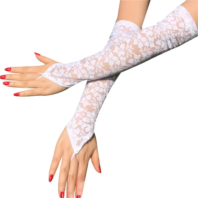 Knowhere Floral Mittens Fingerless Gloves